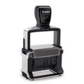 Trodat Professional 12-Message Stamp, Dater, Self-Inking, 2 1/4 X 3/8, Black