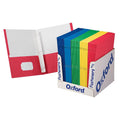 Tops Products Ess50764 School Grade Twin Pocket Folder With Fasteners (Pack Of 100)