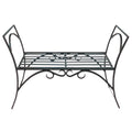 Achla Designs Wrought Iron Decorative Garden Arbor Bench