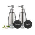 Gaussra 2 Pack Soap Dispenser with Non-Slip Coaster