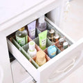 Mann Mart Adjustable Drawer Organizers: 4Piece Grid Dividers For Customizing Drawer Storage Space