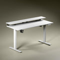 Green Soul Elevate Height Adjustable Table With Monitor Riser | Integrated Organisation | Advance Memory Preset | 3 Year Warrant