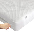 Twin Xl Size Bamboo Rayon Mattress Protector With Zipper - 100% Waterproof Zippered Mattress Cover - Soft & Cooling Noiseless Be