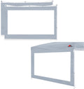 Scocanopy Clear Window Sidewall For 12X12 Canopy Frame, 3 Pack Sunwalls Only,(Light Grey)