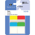 Sparco 34248 Durable Tabs, 1-Inch , 48Tb/Pk, Ast