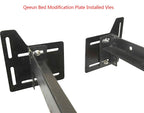 CAFORO Queen Bed Modification Plate, Headboard Attachment Bracket, Steel, Set of 2