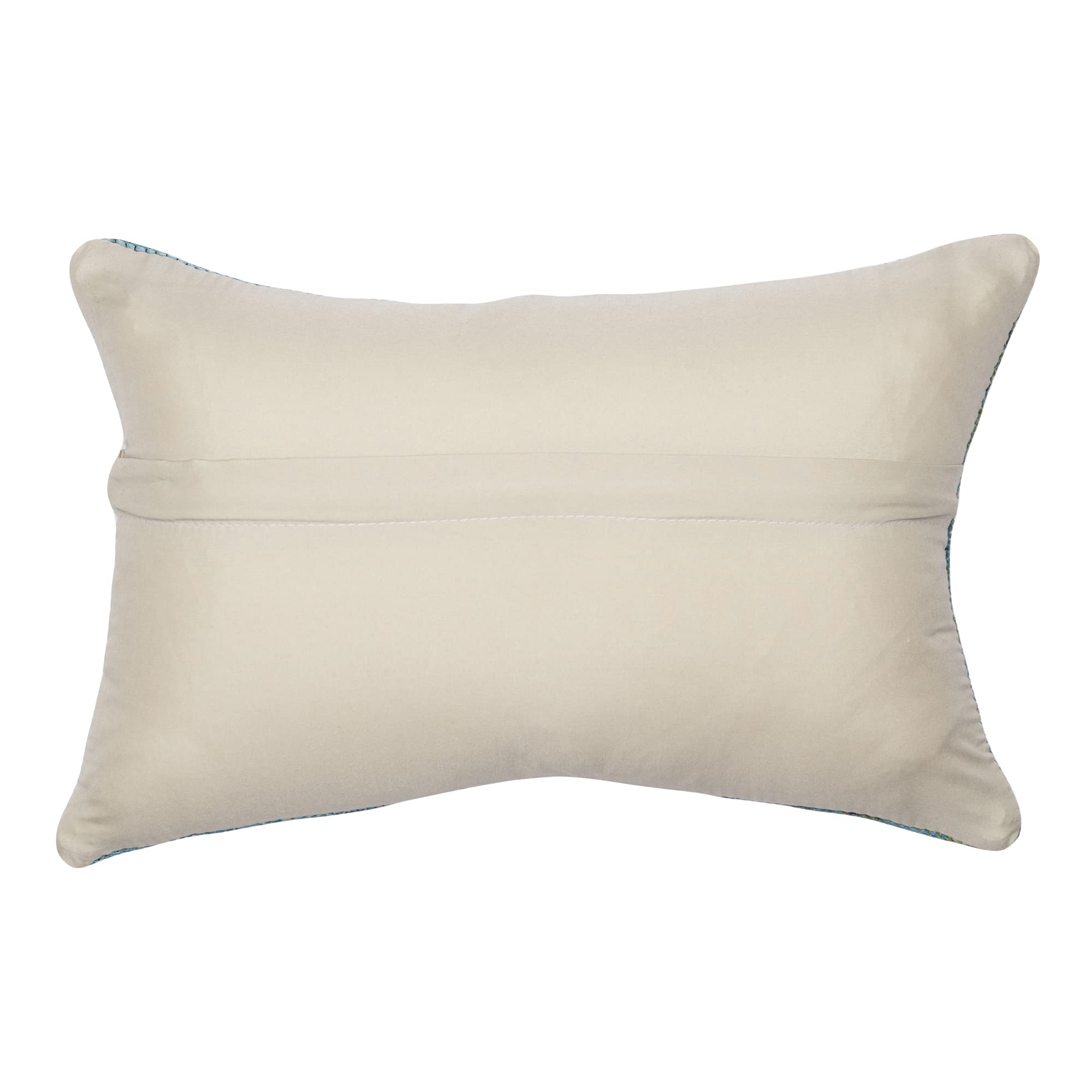Liora Manne Marina Indoor/Outdoor Power Loomed Easy Care Pillows, 12' X 18', Sunflowers Black