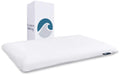 Bluewave Bedding Super Slim Gel Memory Foam Pillow For Stomach And Back Sleepers - Thin, Flat Design For Cervical Neck Alignment