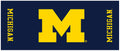 Collegiate Kwik-Covers Rectangle Plastic Table Covers, Bundle Of 2 (University Of Michigan, 6')
