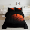 Castle Fairy Basketball Comforter Sets Full For Boys Teens,3-Pieces Sports Bedding (1 Basketball Comforter With 2 Pillow Shams),