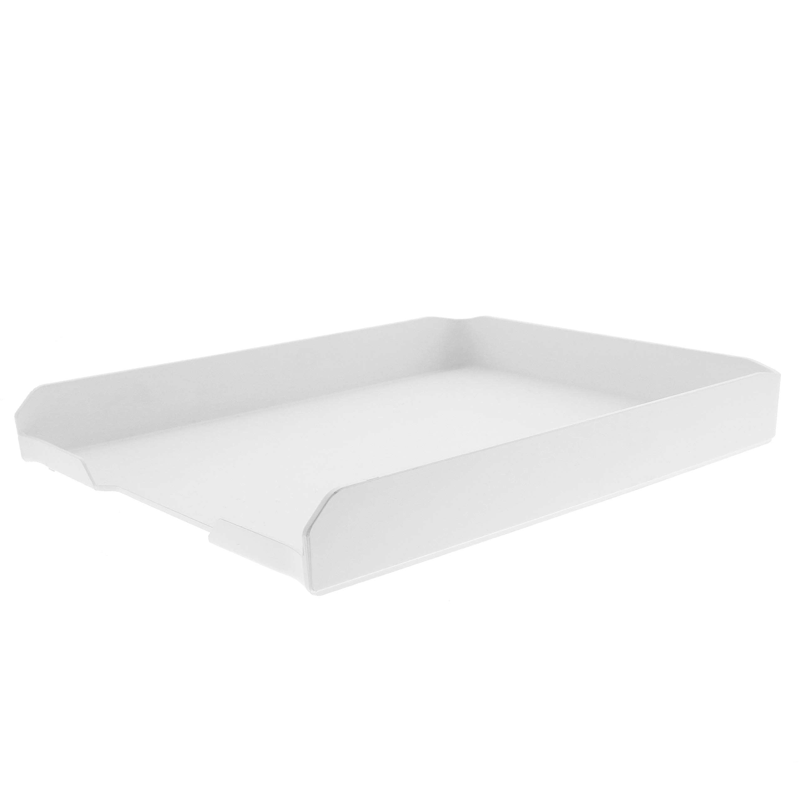 Bostitch Konnect Letter Tray, Fits 9.75' X 12' Sized Documents, Low Profile (Kt-Tray-White)