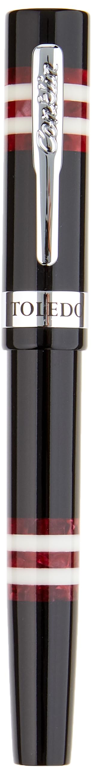 Toledo Fountain Pen Burgundy - B