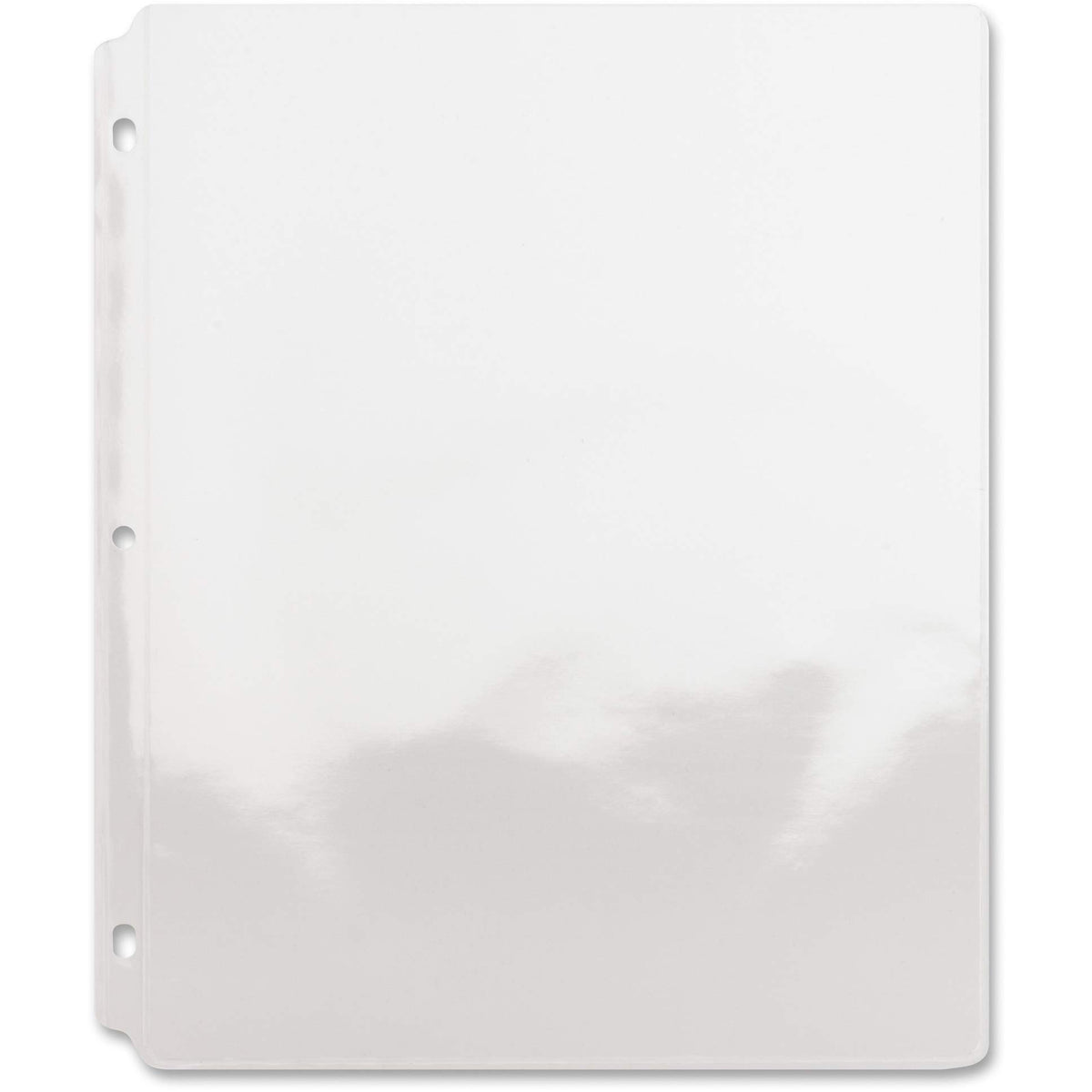 Sheet Protectors, Heavy-Duty, Top Ld, 11'X8-1/2', 50 Per Box Type: Clear
