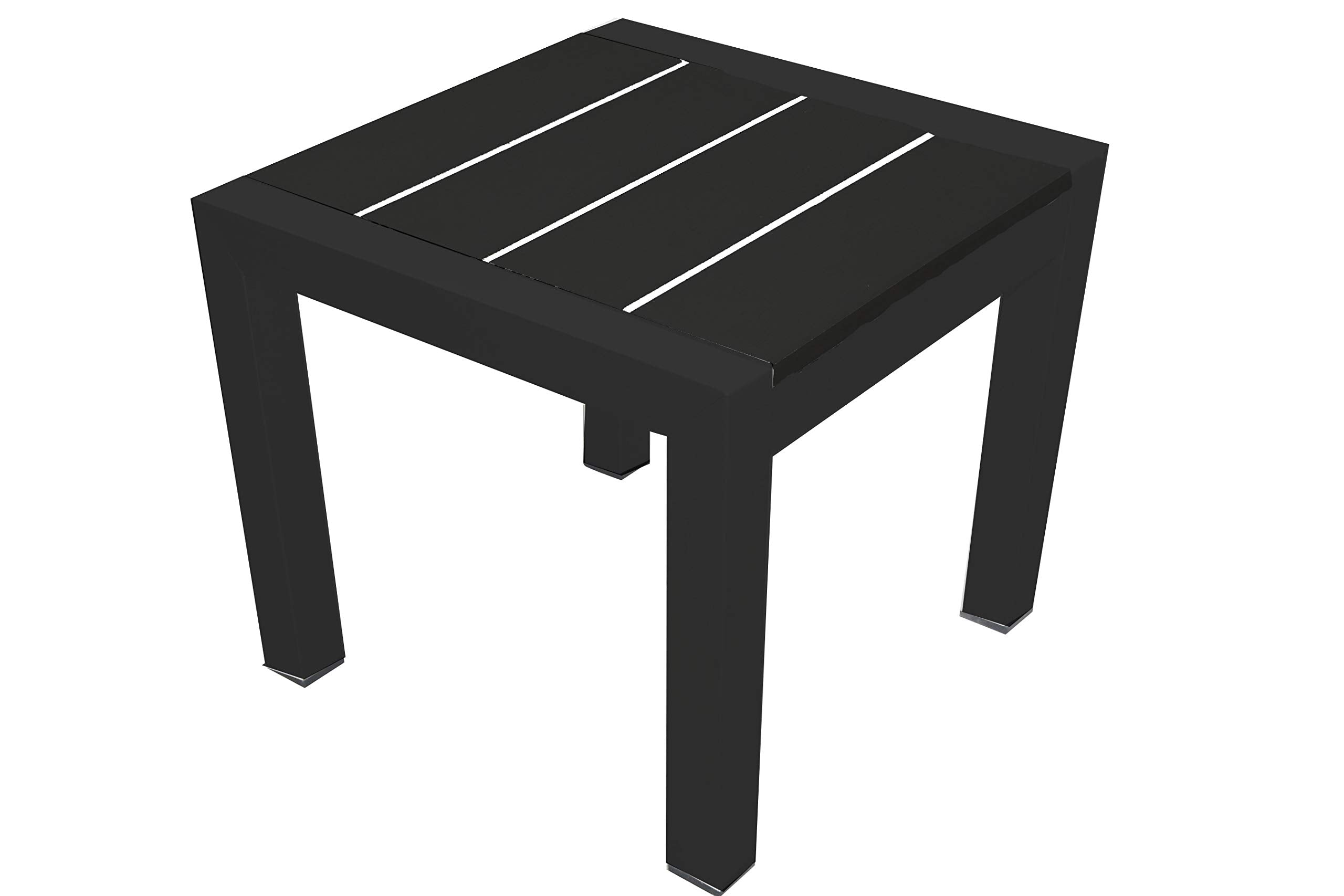Pangea Home Joseph St Blkblk Side Table, Black