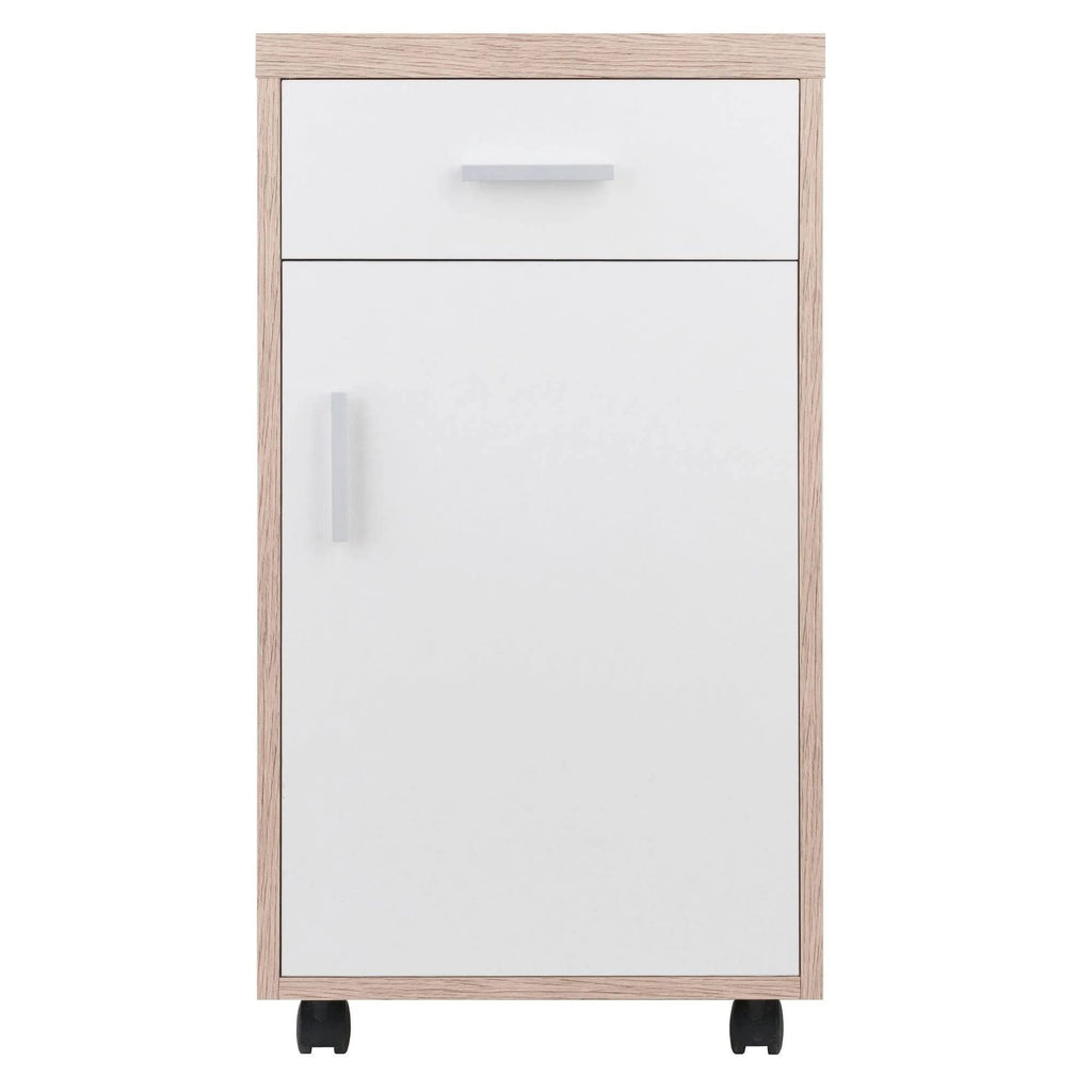 Winsome Wood Kenner Home Office, Reclaimed Wood,White, Large