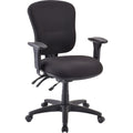Lorell Accord Mid-Back Task Chair, Black