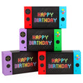 Video Game Party Decorations 16 Pack Video Game Party Favor Boxes Happy Birthday Game Paper Party Boxes for Kids Boys 8-12 Video