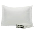 Ntbay 100% Brushed Microfiber Standard Pillow Shams Set Of 2, Super Soft And Cozy, Wrinkle, Fade, Stain Resistant 20X26 Inches Oxford Pillowcases, Light Grey