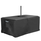 Rectangle Patio Table Cover With Umbrella Hole - 84''L X 44''W X 23''H (Cover Size