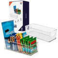 ClearSpace Plastic Pantry Organization and Food Storage Bin - Great Kitchen Fridge Organizer Bins, 2 Pack