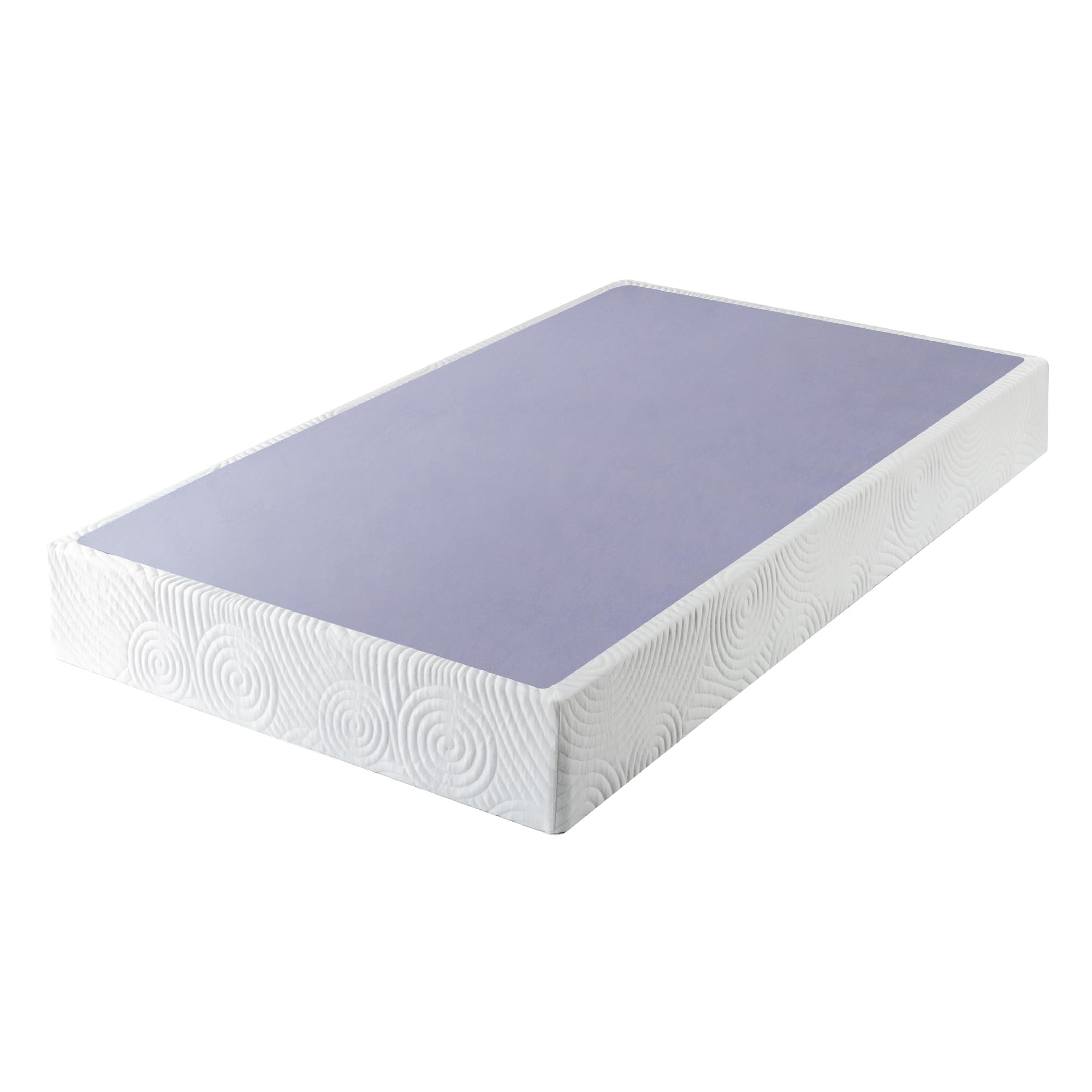 ZINUS Metal Box Spring with Wood Slats, 9 Inch Mattress Foundation, Sturdy Steel Structure, Easy Assembly, Twin