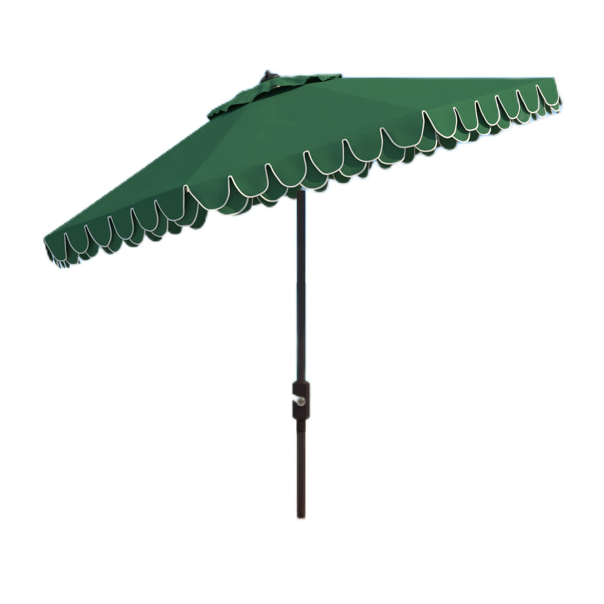 SAFAVIEH PAT8006H Outdoor Collection PAT8006 Umbrella, Hunter Green