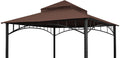 Scocanopy Replacement Roof For Target Madaga Gazebo Model L-Gz136Pst (Brown)