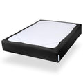 Box Spring Cover With Smooth And Elastic Woven Material, Alternates For Bed Skirt, King Size Only, Wrinkle & Fading Resistant, W