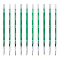 Zebra Ballpoint Pen Refill, Sarasa, Njk-0.5 Lead, Green, 10 Count Brnjk5G