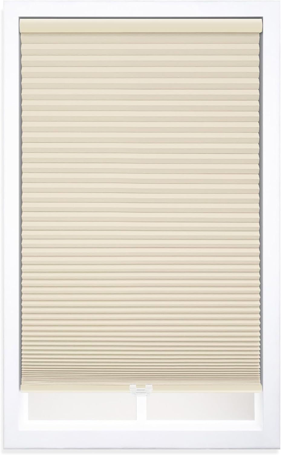 DEZ FURNISHINGS QETNWT694540 Cordless 1.5 Blackout Cellular Shade, 69.5W x 54H, Tan