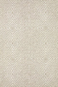 Dalyn Rugs Brisbane Br3 Geometric Chain Links Ivory 8' Round