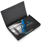 Maxgear Professional Heavy-Duty Metal Business Card Holder Pocket Business Card Case Business Card Wallet Business Card Carrier,