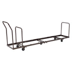 NPS Modern Powder-Coated Metal Steel Dolly for Airflex Series Chairs in Brown