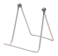 GIBSON HOLDERS Medium Standard Display Stand for Artwork, Plates, Kitchenware, More; Set of 2-2a - White