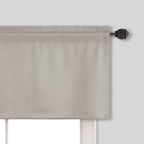 Mrs.Naturall Taupe Valances For Windows 36X16 Inches Long
