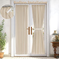 Vatge French Door Curtain - Front Door Curtain Panel For Glass Window And Living Room, Door Window Curtains For Doorways, 1 Pane