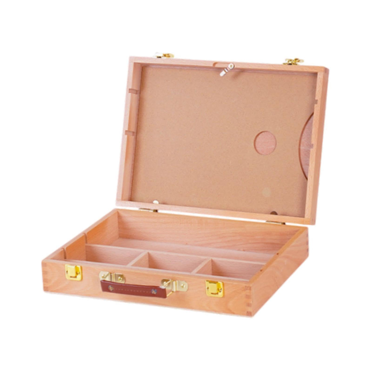 CALANDIS Artist Supply Box Desktop Case Drawing Wood for Brushes Stamps Pastel Pencil S | Other Craft Storage | Organization & S