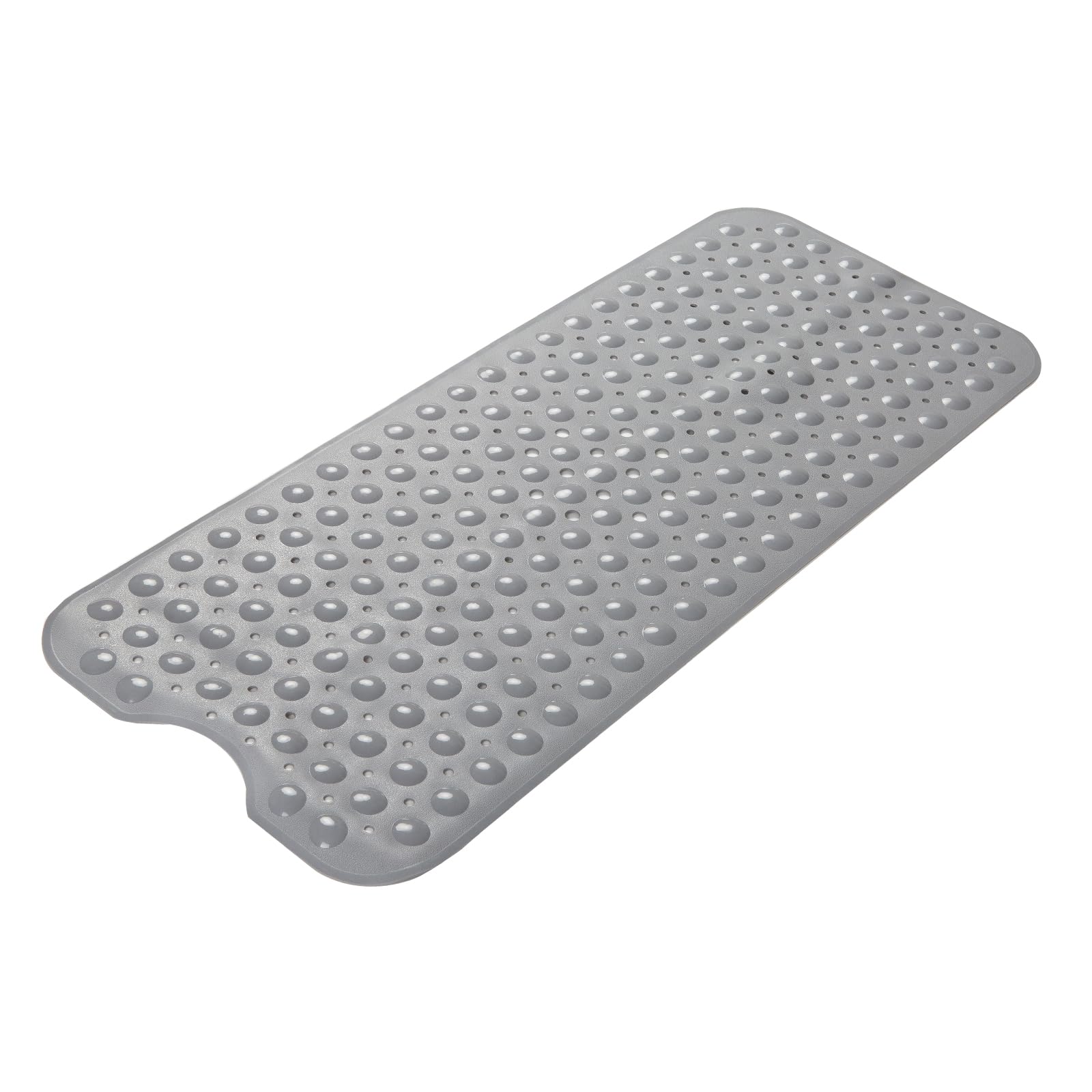 AmazerBath Bath Tub Mat, 40 x 16 Inches Non-Slip Shower Mats with Suction Cups and Drain Holes, Bathtub Mats Shower Stall Mats M