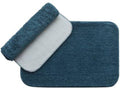 Eden Living Bath Mat Combo 2 pcs Set of AntiSkid Mat 40x60 cm (Sky Blue)