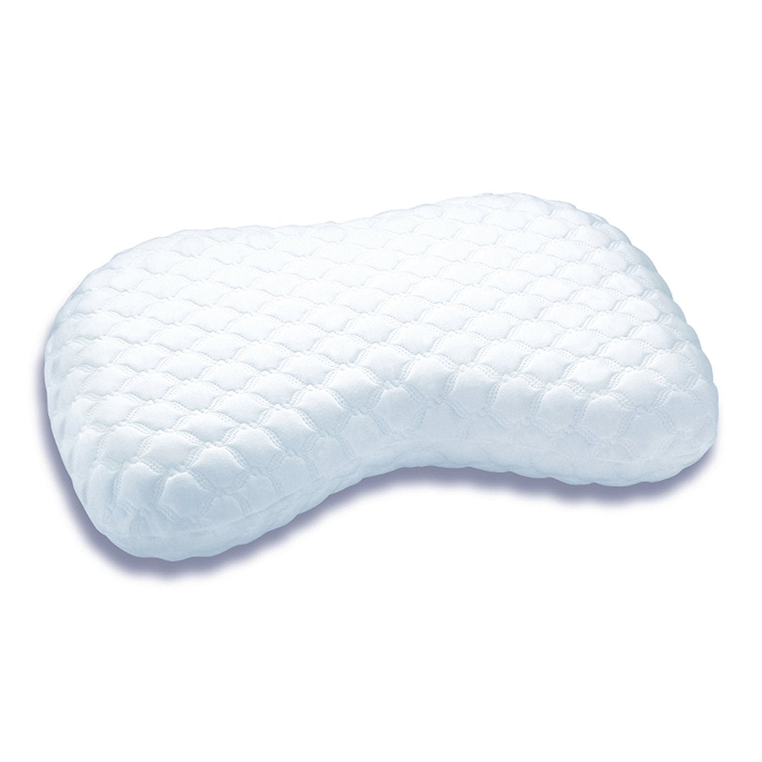 Sleep Innovations Versacurve Curved Memory Foam Pillow, Standard Size, Therapeutic for Neck and Shoulder, Side, Stomach, and Bac