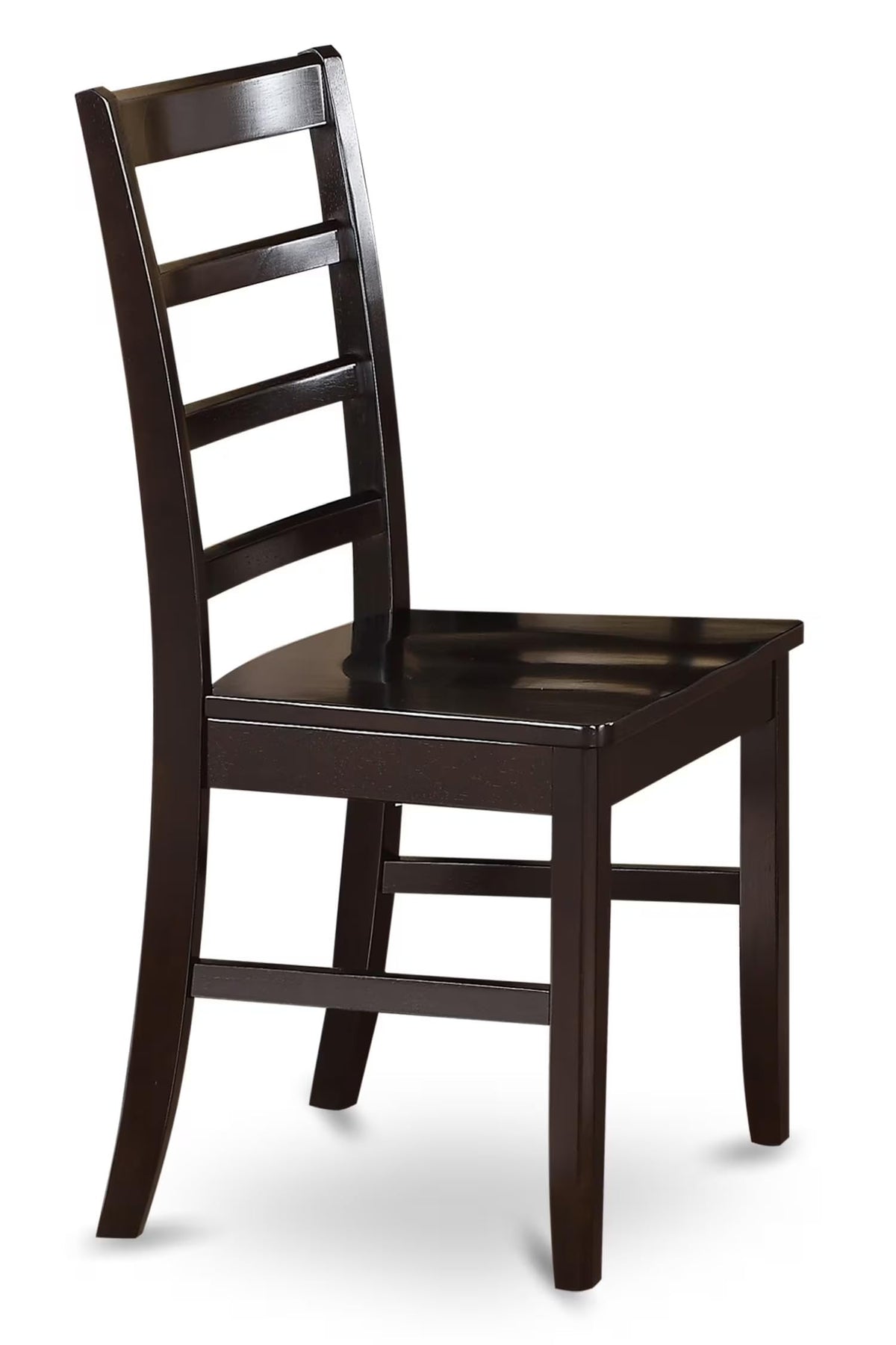 East West Furniture BOPF5-CAP-W 5 Piece Dining Table Set for 4 Includes a Round Kitchen Table and 4 Dinette Chairs, 42x42 Inch, Cappuccino