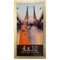 wallsthatspeak 4x10 Gold Picture Frame for Puzzles Posters Photos or Artwork