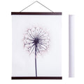 Magnetic Poster Hanger Frame, 20x28 20 x 30 20x26 Light Wood Wooden Magnet Canvas Artwork Print Dowel Poster Hangers Frames Hang