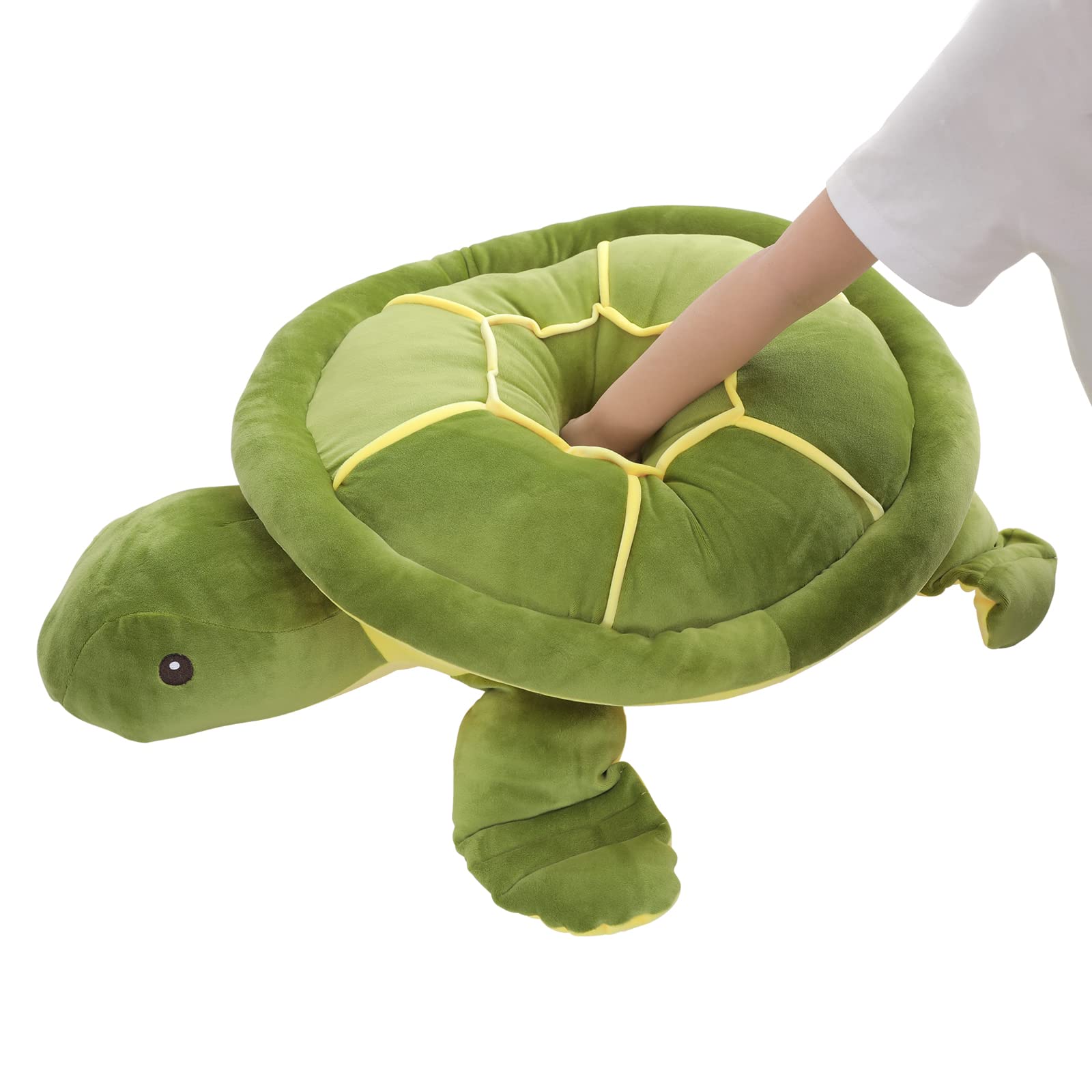 Dalmao 20 Inch Sea Turtle Stuffed Animals Green Soft Plush Toys Hugging Pillows Ocean Plushies,Gifts for Boys, Girls, Girlfriend