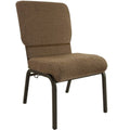 Flash Furniture Advantage Jute Church Chair 20.5 In. Wide