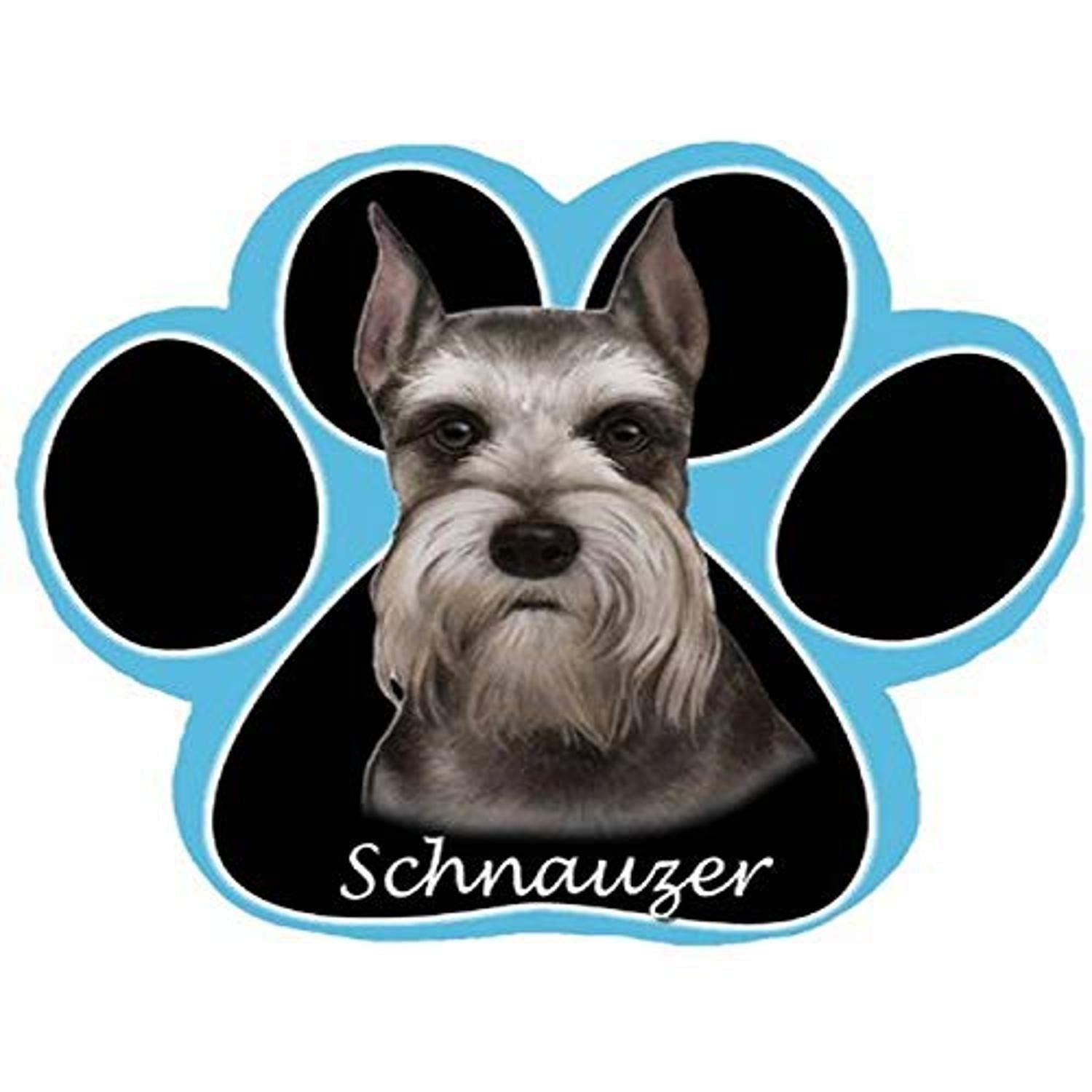 Schnauzer Dog Paw Non-Slip Mousepad