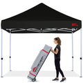 Mastercanopy Pop Up Canopy Tent Commercial Grade 10X10 Instant Shelter (Black)