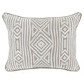 Kosas Home Adrie 12X16 Transitional Cotton And Linen Pillow In Ivory/Beige