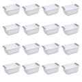 Sterilite Stackable Storage Bin and Organization Basket with Flip Down Accent Rails for Home and Household Organization, Small, 