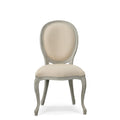 AFD Home Mystique Gray Mahogany Casual Dining Side Chair
